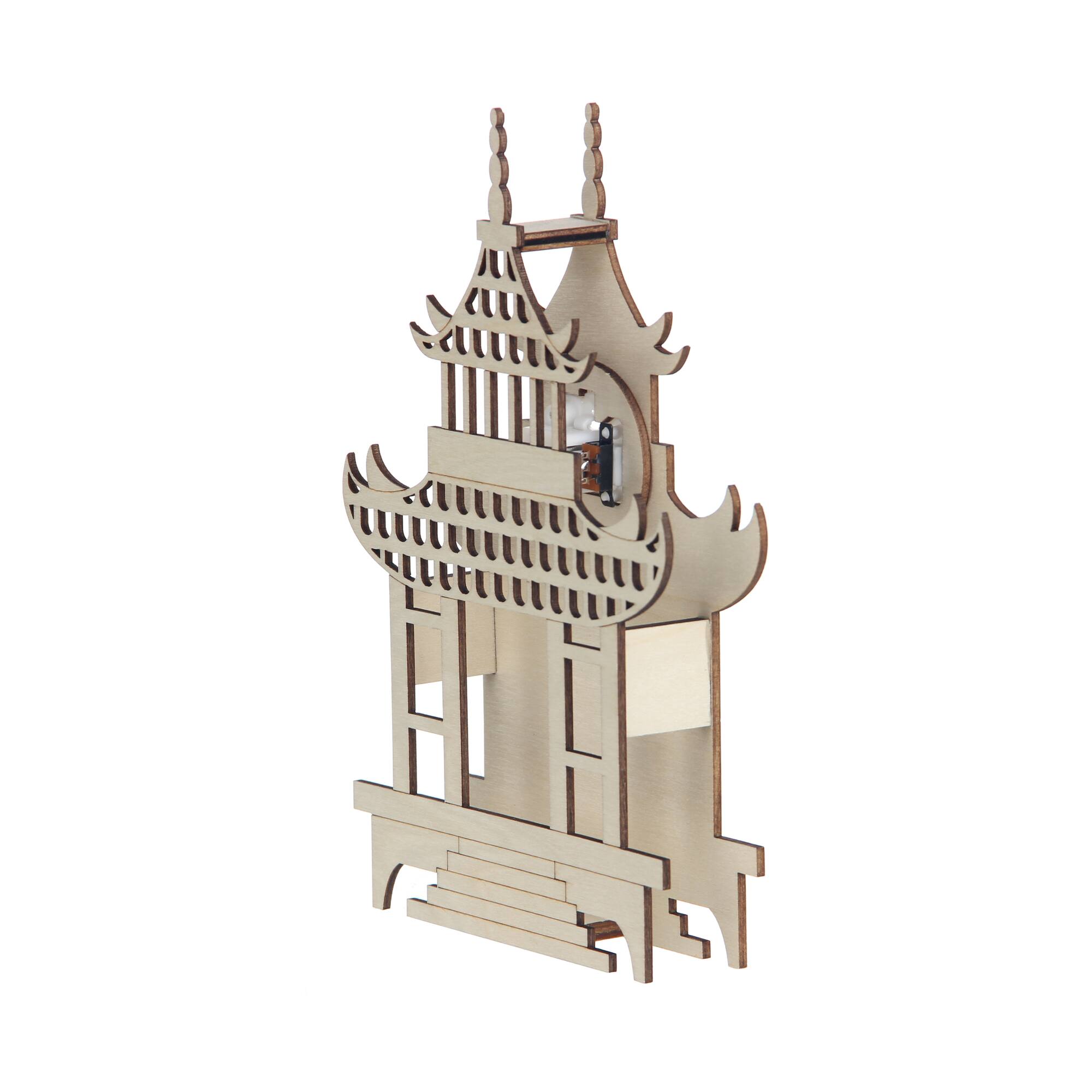 Jonathan Adler x Michaels 7.75" Pagoda DIY LED Wood Décor